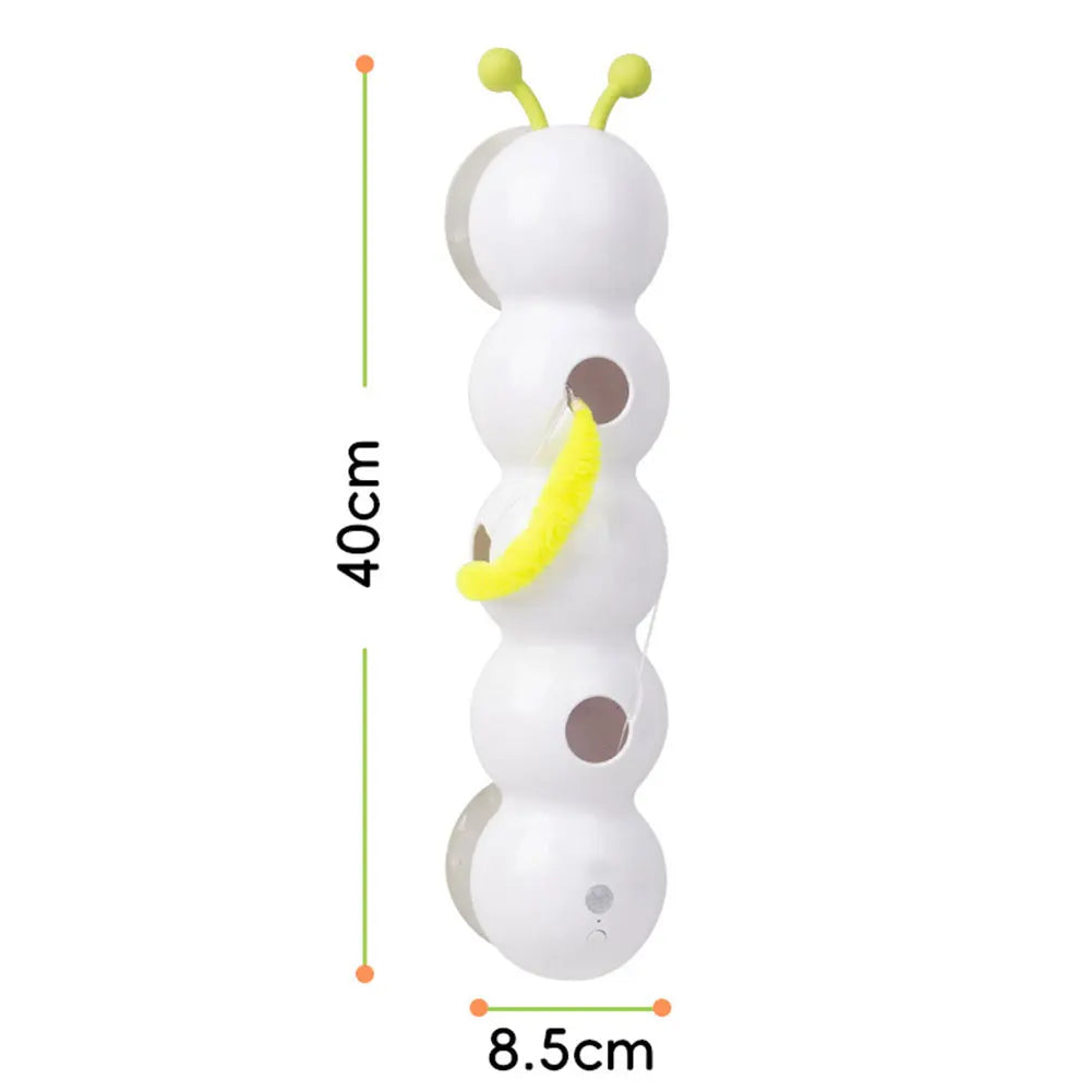 Motion-Activated Rechargeable Caterpillar Cat Toy: The Ultimate Interactive Playmate for Indoor Cats