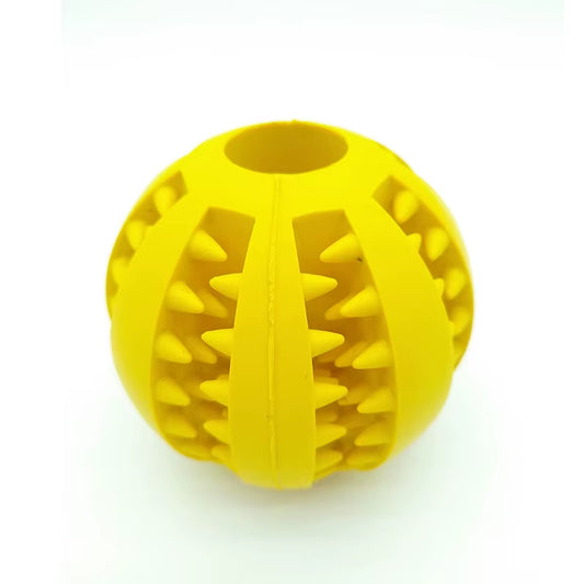 Interactive Suction Cup TPR Ball Dog Toy with Molar Bite and Elastic Ropes for Dental Care and Chewing Activities