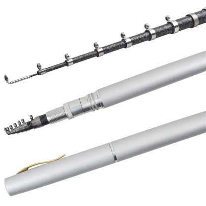1M/1.6M Portable Pocket Telescopic Mini Pen Fishing Rod Pole Ice Fishing Rod Foldable Small Fishing Rod for Fishing Gear